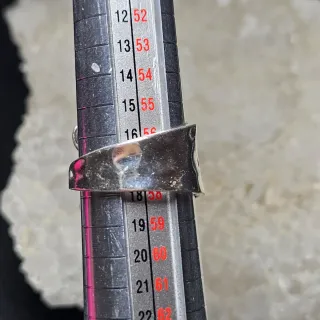 Anillo Plata 925 Ajustable Prehnita