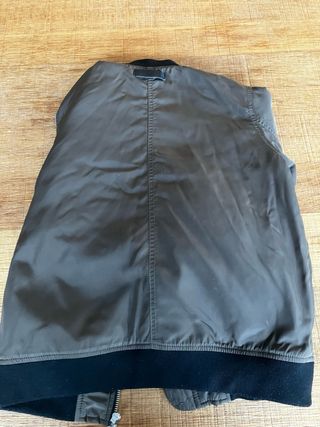 Bomber H&M verde militare 10-11 anni