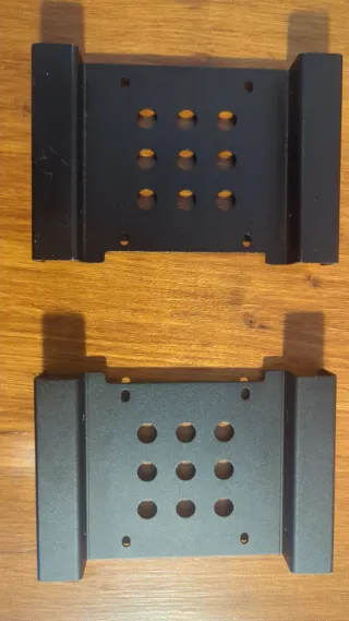 2xORICO Adattatore alluminio HD SSD 3.5 2.5 a 5.25