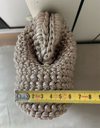 Bolso Clutch Dorado claro