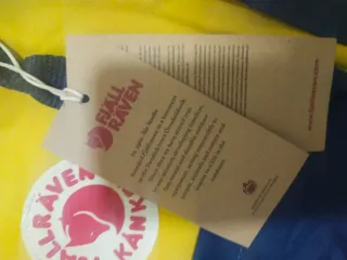 Mochila Fjällräven Kånken Azul/Amarilla Nueva