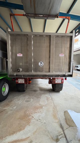 Bañera agrícola 15 toneladas