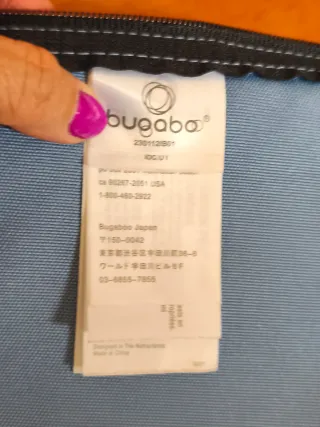 Capota y cubrepies Bugaboo Camaleon