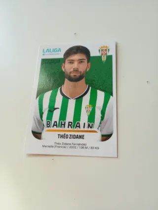 Cromo LaLiga Bahrain Théo Zidane