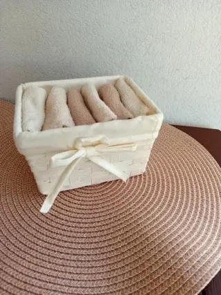 Set 6 Asciugamani Ospite Cotone