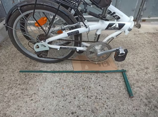 Bicicletta pieghevole in alluminio a 6 velocità
