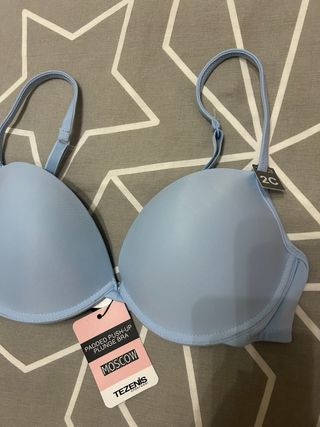 Sujetador push up Tezenis azul