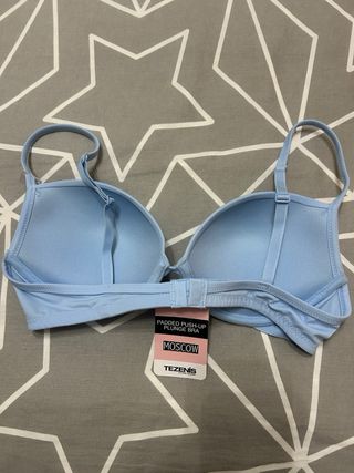 Sujetador push up Tezenis azul