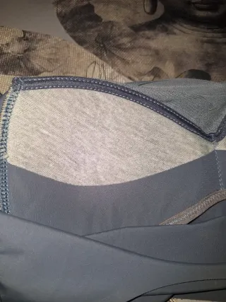 Sujetador deportivo azul Talla XXL