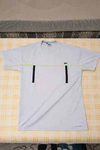 Camiseta Lacoste Hombre Blanca