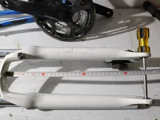 Horquilla y manillar bicicleta