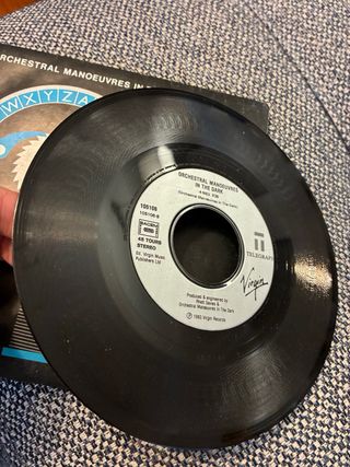 Vinilo OMD Telegraph Single