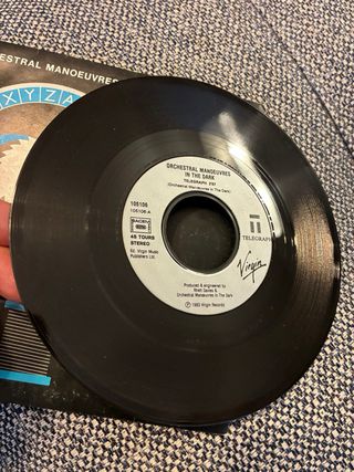 Vinilo OMD Telegraph Single