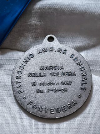 Medaglia commemorativa della"Marcia nella Valdera"
