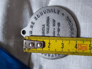 Medaglia commemorativa della"Marcia nella Valdera"