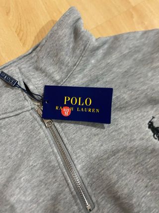 Jersey Polo Ralph Lauren Gris Talla M