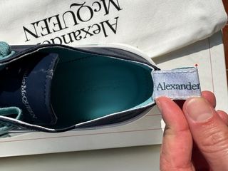 Sneakers Alexander McQueen Nero/Teal