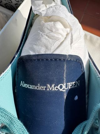 Sneakers Alexander McQueen Nero/Teal