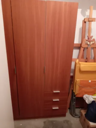 Armario 3 puertas madera