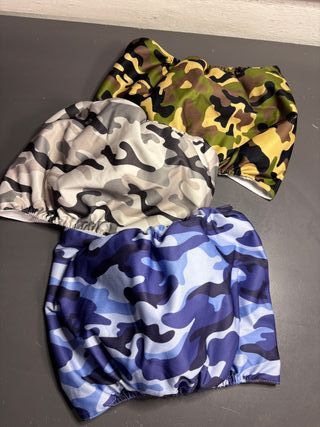 Pannolini per cani maschi tg L camouflage