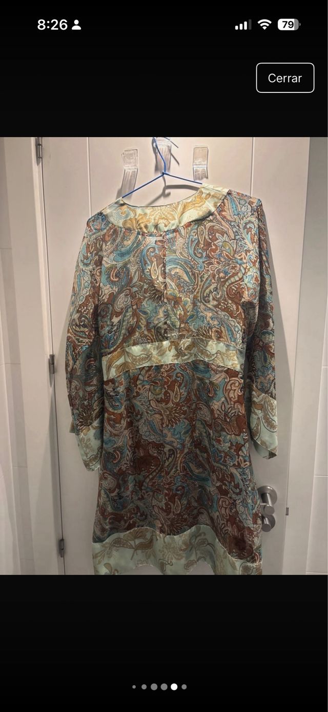 Vestido Viscosa Estampado