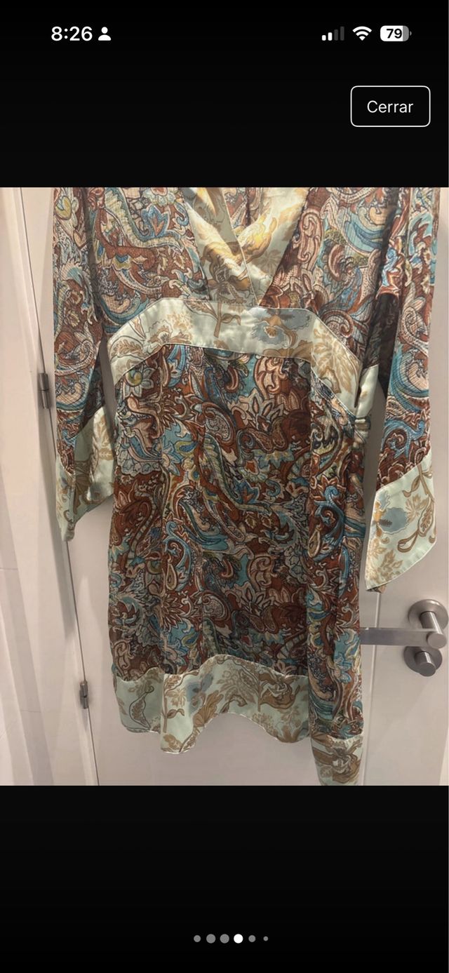 Vestido Viscosa Estampado