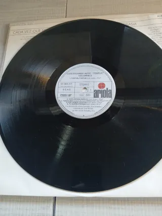 Vinilo Templo Luis Eduardo Aute