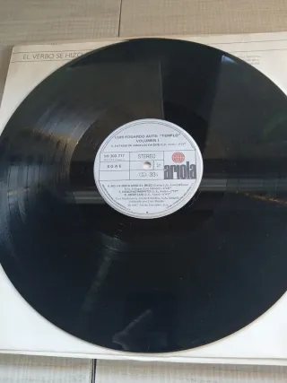 Vinilo Templo Luis Eduardo Aute