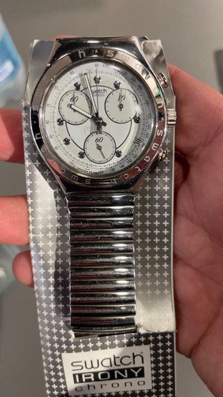 Orologio Swatch Iron Chrono Swiss Made
