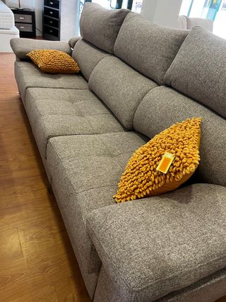 LIQUIDACION SOFA  2 PLAZAS MARRON