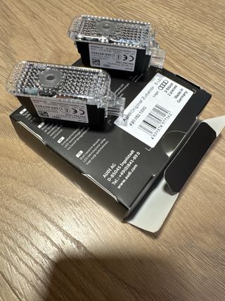 LED Audi Original bienvenida