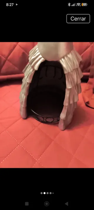 Joyero Maniquí Vestido Plata