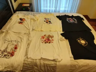 Lote 60 Camisetas Manga Corta y Larga Mujer XL