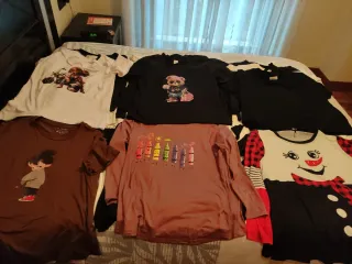 Lote 60 Camisetas Manga Corta y Larga Mujer XL
