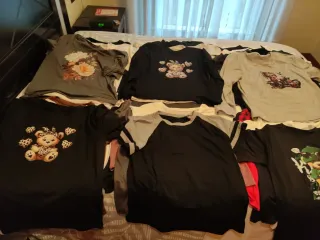 Lote 60 Camisetas Manga Corta y Larga Mujer XL
