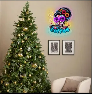 Lampada Neon Led "COFFEE" mex