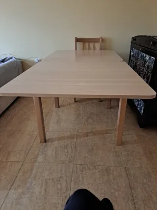 Sillas de comedor de madera (4 unidades)