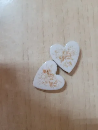 Corazones y teselas cuadradas para manualidades