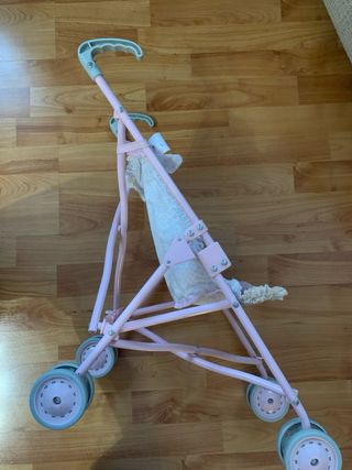 Carrito de muñecas La Nina floral