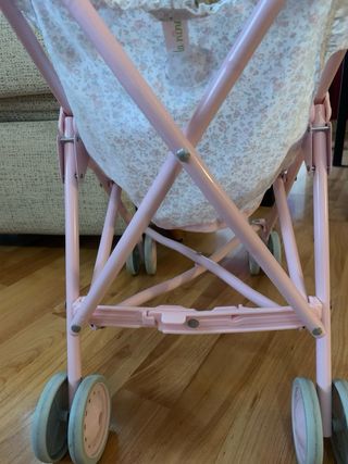 Carrito de muñecas La Nina floral