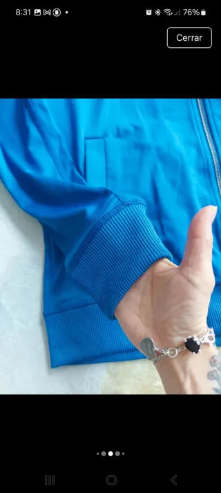 Chaqueta deportiva G-Star azul hombre