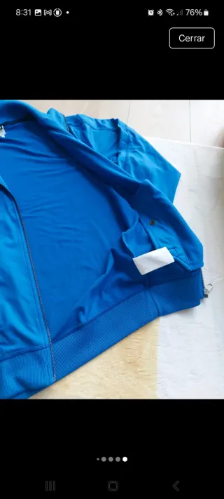 Chaqueta deportiva G-Star azul hombre