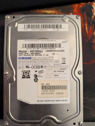 Disco Duro Samsung 1TB HD103UJ SATA