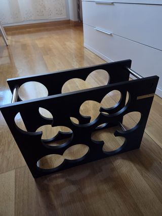 Botellero L'Atelier du Vin Negro Metal