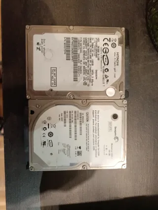 2 Discos Duros 160GB Hitachi Seagate