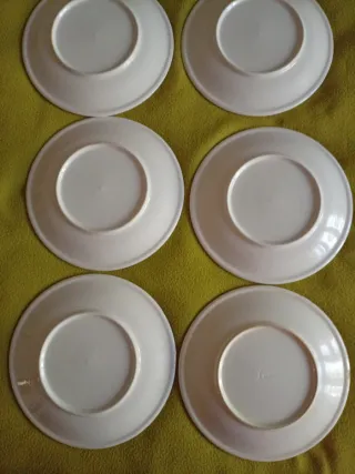 Set 6 Piatti La Raclette Vintage Ceramica