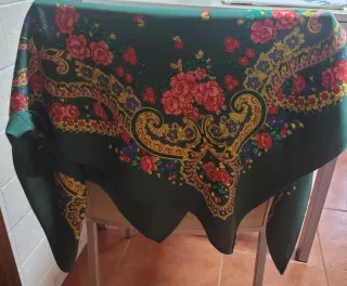 Pañuelo Portugués Flores