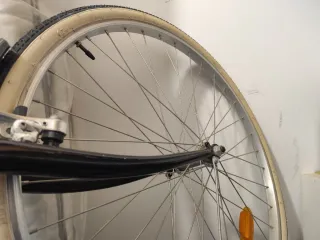 Bicicleta de mujer negra