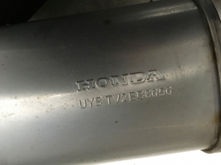 Tubo escape Honda Civic IX FK