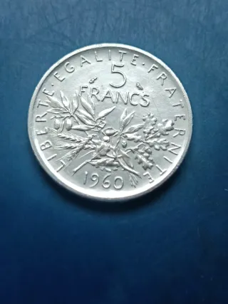 Francia 5 Francos 1960